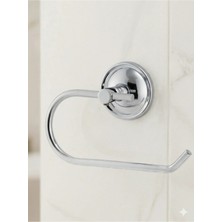 Clk Banyo Bella Paslanmaz Pirinç Duvara Montajlı Kapaksız Tuvalet Kağıtlığı - Modern Banyo Kağıtlık Krom