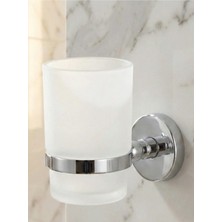 Clk Banyo Karaca Duvara Monte Şık Diş Fırçalık - Paslanmaz Aparatlı Banyo Düzenleyici