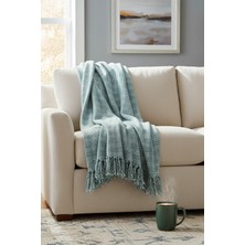 Comfort Craft 180X220 cm Büyük Boy Pamuklu Koltuk Örtüsü - Balkon ve Yatak Battaniyesi