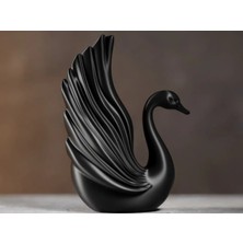 Teknokup Siyah Kuğu Figürü (15CM)