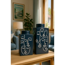 Velovis Pearl Dekoratif Seramik Vazo