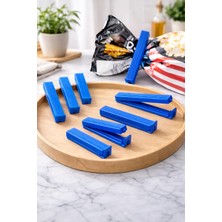 Celsen Home 8'li Pratik Poşet Klipsi --Klips-- (4 Büyük 4 Küçük Boy)