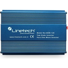 Linetech 12V 300W Tam Sin. Inverter
