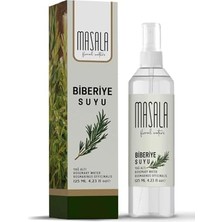 Masala Biberiye Suyu 125 ml x 3 Adet - Rosemary Floral Water -Biberiye Suyu Sebum ve Yağ Dengeleyici Hidrosol