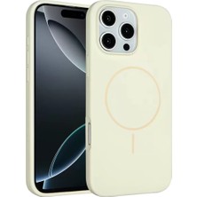 Olinea Iphone 16 Kılıf Jully Magsafe Kapak - Bej