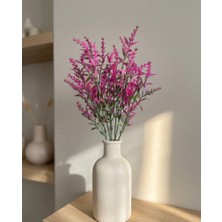 Yasima Yapay Fuşya Lavanta Dalı Ev Dekorasyon Aranjman Çiçeği