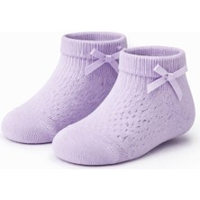 Gigi Giyim Mini Kurdele Desenli Kız Çocuk Çorap