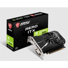 Msı Geforce GT1030 Aero Itx 2gd4 Oc 2gb Ddr4 64BIT 1xhdmı 1xdvı Ekran Kartı
