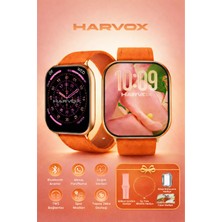 Harvox 11 Mini Akıllı Saat Hediye Dolu Kutu Içeriği 2 Kordon Bileklik ve Fular Hediyeli