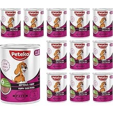 Uravas Store Yavru Biftekli Pate 400 gr x 12 Adet