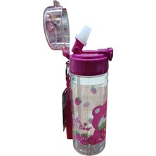 Gıpta Cool-J Trend Pipetli Plastik Matara Hello Mr. Bearsuluk 500 ml