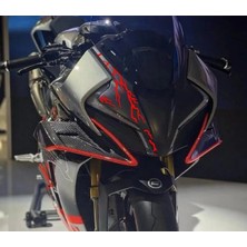 Kaplama Merkezi Cf Moto 450 Sr Ön Kafa Kırmızı Şimşek Sticker Folyo Kaplama