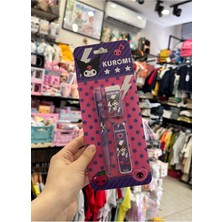 TMN Kuromi 3'lü Kırtasiye Seti - 0.7mm Uclu Kalem & Silgi & Uc - Lisanslı