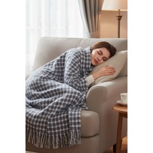 Comfort Craft Pamuklu Balkon ve Koltuk Battaniyesi - 130X170 cm Yumuşak Dokulu Şal