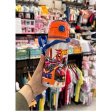 Cem Hot Wheels Aluminyum Çelik Matara 500ML - Lisanslı - Model 2