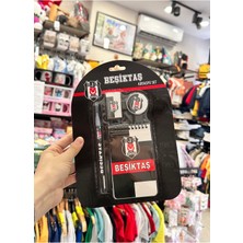 TMN Beşiktaş 4'lü Kırtasiye Seti - Yumurtlayan Kalem & Silgi & Kalemtraş & Not Defteri - Lisanslı