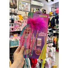 Cem Barbie 4'lü Kırtasiye Seti - Yumurtlayan Kalem & Silgi & Kalemtraş & Not Defteri - Lisanslı