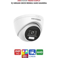 Hikvision DS-2CE76D0T-EXLPF Gece Renkli Kamera 2mp Akıllı LED Dome