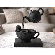 Teknokup Çay Saati Hayalleri - Sürreal Sanat Figürü (15CM)