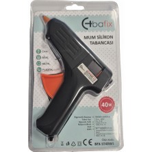 Bafix Mum Silikon Tabancası Siyah 40W