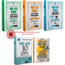 Pegem Akademi Yayıncılık 2026 Meb Ags Öabt Okul Öncesi Öğretmenliği Çözümlü Soru Bankası-7deneme-Çıkmış Sorular-Ags 10 Deneme