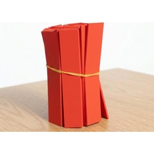 Esila Kağıtçılık Parfüm Test Kağıd Kırmızı 1000 Adet Mat Parfüm Koku Testi Kağıtları Profesyonel Koku Deneme Blotteri