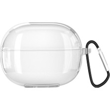 Dmay Huawei Freebuds Pro 5 Kulaklık Kılıf Silikon Mat Kancalı