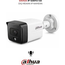 Dahua IPC-HDW1230TC1-SA 2mp 2.8mm Profesyonel Bullet Ip Kamera Sesli
