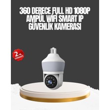 Uravas Store Gece Görüşlü Uygulamalı Akıllı Ampül Kamera