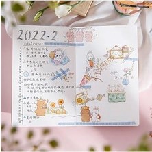 Guguk Mountain Party Temalı 40 Adet Seti • Bullet Journal
