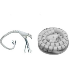 Mutlusan R1036 28 Mm 1,5 Metre Kablo Toplayıcı Spiral Gri