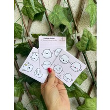 Tiny Stories TR Sevimli Karakter Sticker Seti - 24 Yaprak 96 Adet/ajanda, Günlük, Bullet Journal , Scrapbook