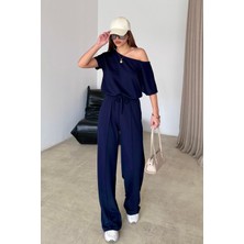 Bejna Kadın Yumuşak Modal Dokulu Düşük Omuz Alt Üst Takım