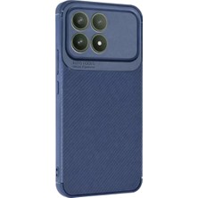 Olinea Poco F8 Auto Focus Karbon Kapak - Lacivert
