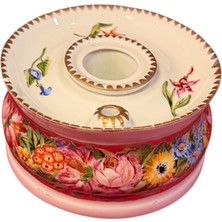 Fransız Limoges Porselen Hokka 10,5 cm Çapında 5,5 cm Yüksekliğinde