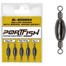 Port Fish Portfish BL6006SK Çift Taraflı Fırdöndülü Çelik Kurşun