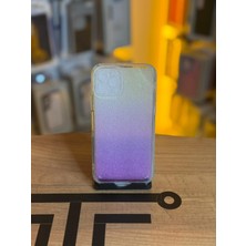 Avcı Teknoloji Market iPhone 11 Pro Uyumlu Parıltılı Desenli Renkli Şeffaf Silikon Kılıf