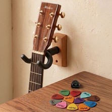 Lastvoice GDS-555S-PAK Ahşap Gitar Duvar Standı Askısı Aksesuar Seti