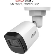 Dahua HAC-B1A21-U-0360B 2mp 3.6mm Bullet Güvenlik Kamerası 30M Ir Gece Görüş