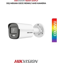 Hikvision DS-2CE10DF0T-PF 2mp Colorvu Bullet Kamera Gece Renkli