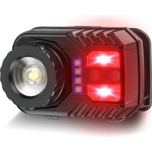 MegaSepet Peakstar PS-571 Sensör Xpg Cob LED USB Şarj Edilebilir Lityum Pilli Zoomlu Kafa Lambası
