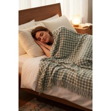 Comfort Craft Pamuklu Balkon ve Koltuk Battaniyesi - 130X170 cm Yumuşak Dokulu Şal