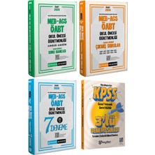 Pegem Akademi Yayıncılık 2026 Meb Ags Öabt Okul Öncesi Öğretmenliği Tamamı Çözümlü Soru Bankası-7 Deneme-Çıkmış Sorular