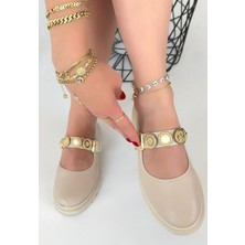 Modanı Seç Okira Bej Cilt Oxford Ayakkabı