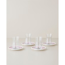 English Home Lemmy Porselen 8 Parça 4 Kişilik Çay Seti 165 ml Renkli