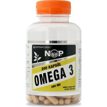 Sepe Natural Omega-3 Balık Yağı Takviye Edici Gıda 200 Kapsül x  380 Mg