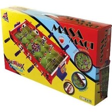 Senka Matrax Akçiçek Oyuncak Ahşap Masa Maçı Futbol Oyunu Langırt Orta