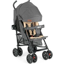 Senka Strong Baston Bebek Arabası Antrasit Siyah