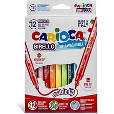 Senka Bırello Süper Yıkanabilir Çift Taraflı Keçeli Boya Kalemi 12’li