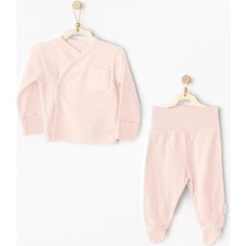 Senka AC25557 Side Snap Set 2'li Zıbın Takım Dark Pink